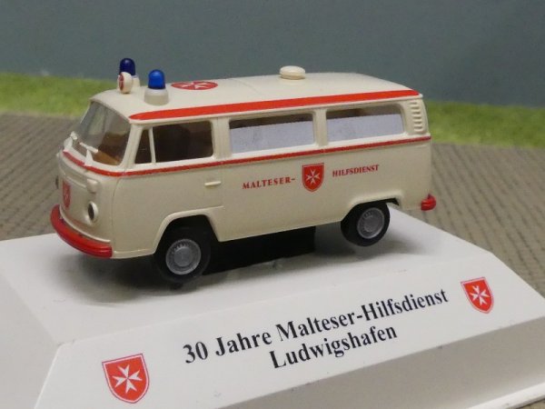 1/87 VW T2 Malteser Hilfsdienst Ludwikshafen, 30 Jahre